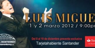Luis Miguel Arena Monterrey 2012