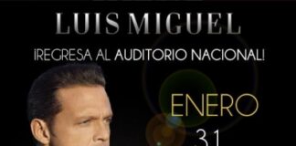 Luis Miguel en el Auditorio Nacional