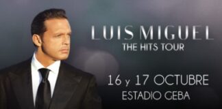 Luis Miguel en el Estadio GEBA