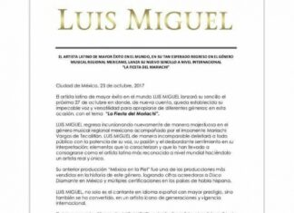 Luis Miguel La Fiesta del Mariachi